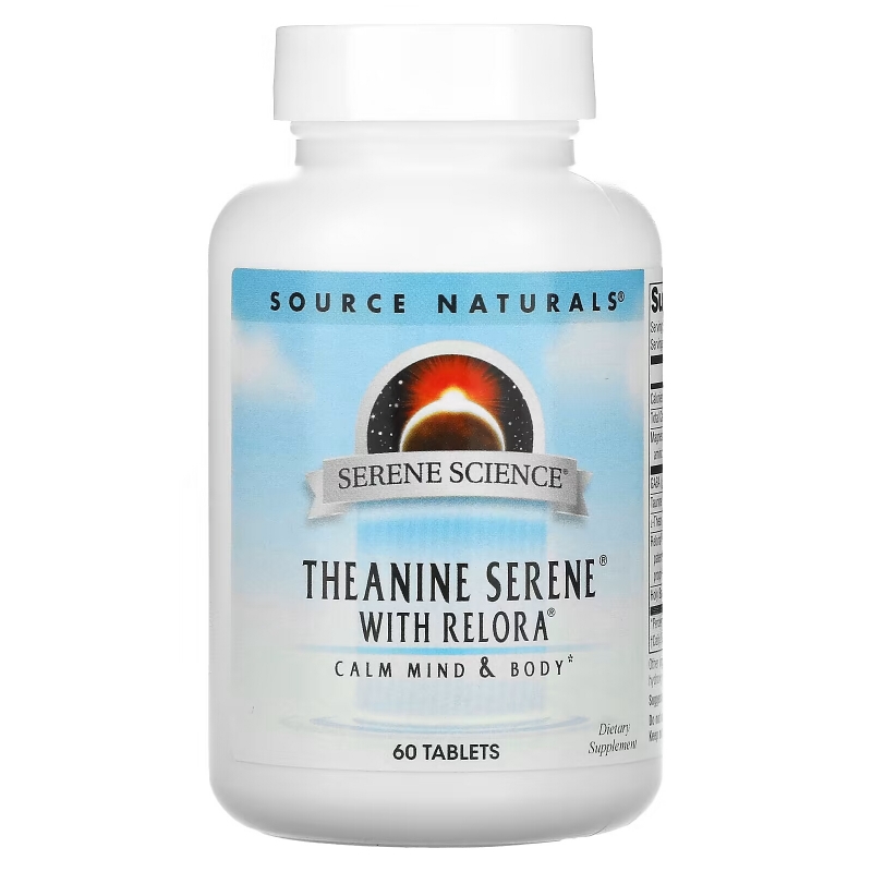 Source Naturals, Serene Science, Theanine Serene with Relora, 60 Tablets