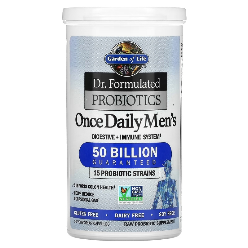 Garden of Life Dr. Formulated Probiotics Once Daily's Men's 30 Veggie Caps