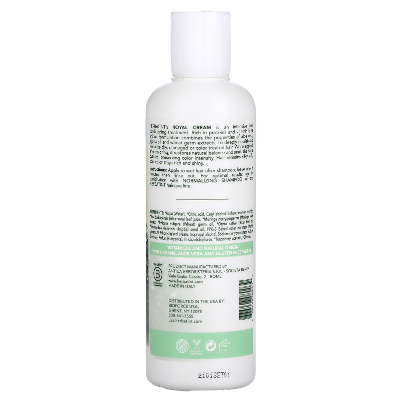 Herbatint Royal Cream Conditioner 8.79 fl oz (260 ml)