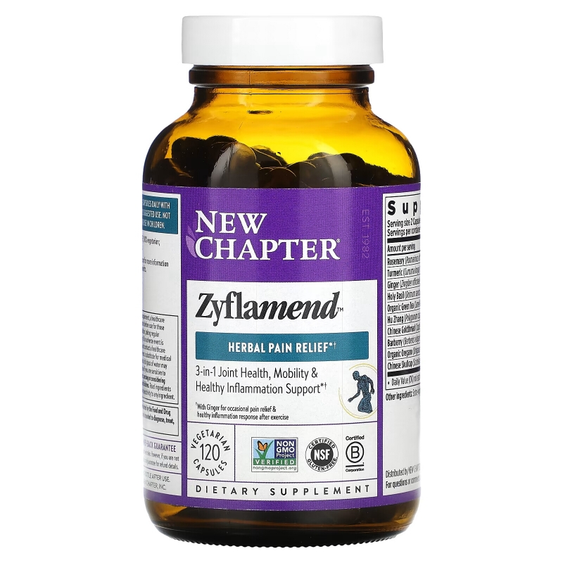 New Chapter, Zyflamend, 120 Vegetarian Capsules