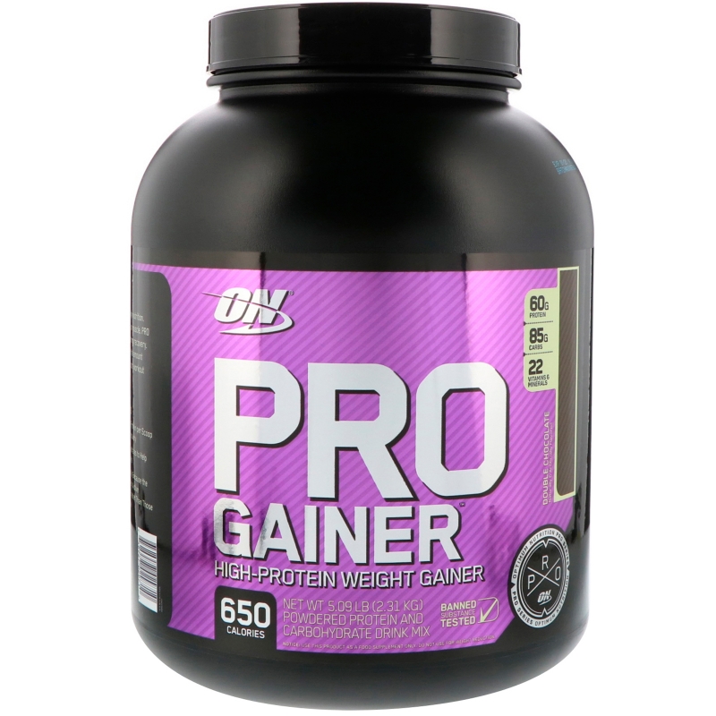 Optimum Nutrition Pro Gainer High Protein Gainer Double Chocolate 5.09 lbs (2.31 kg)