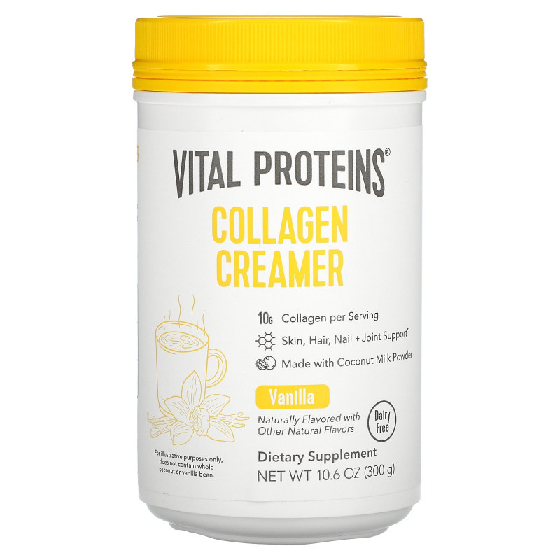 Vital Proteins, Vital Proteins, Collagen Creamer, Vanilla, 10.6 oz (305 g)